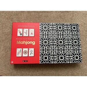 Mahjong Game SEALED Brand New in Box Deluxe Card Game Co. Family Night Tiles